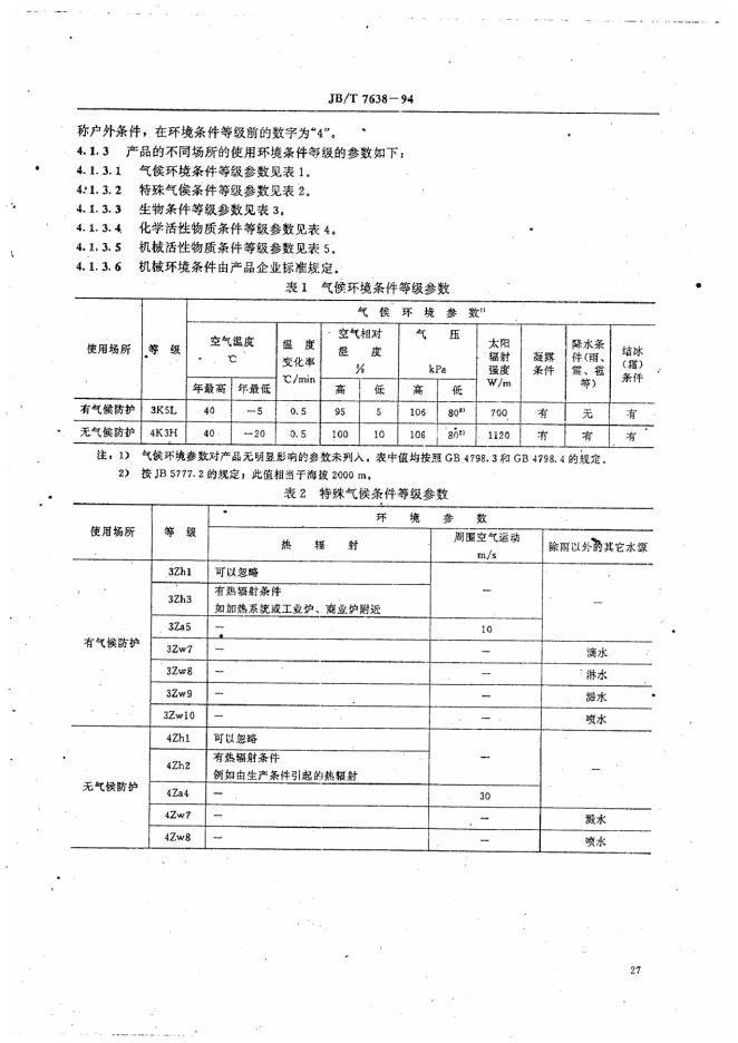 JB/T 7638-1994 标准预览