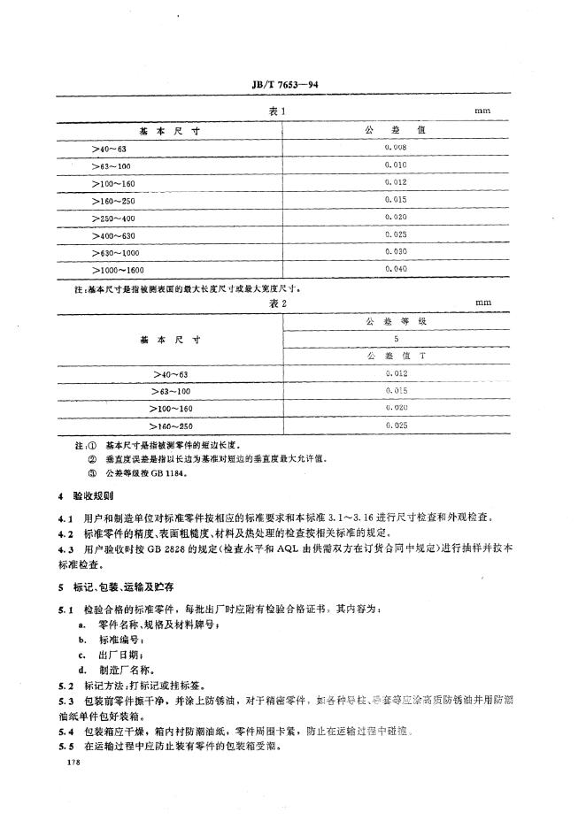 JB/T 7653-1994 标准预览