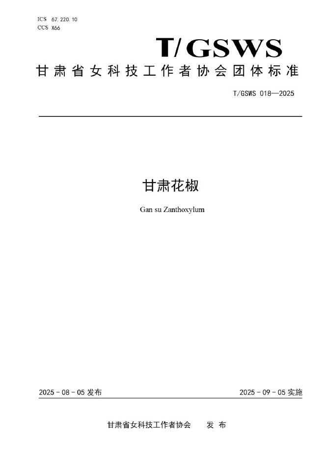 T/GSWS 018-2025 标准预览