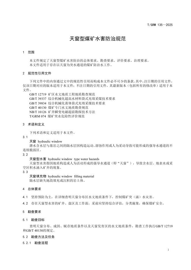 T/GRM 135-2025 标准预览