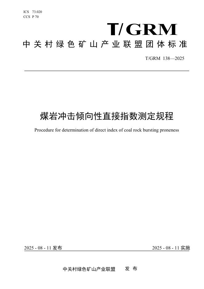 T/GRM 138-2025 标准预览