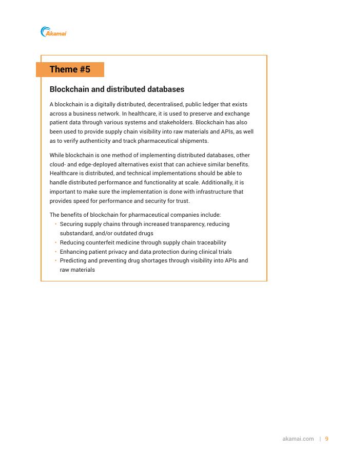 Akamai：2025年驱动欧洲、中东和非洲（EMEA）地区生命科学行业IT投资的六大主题白皮书（英文版）_第9页