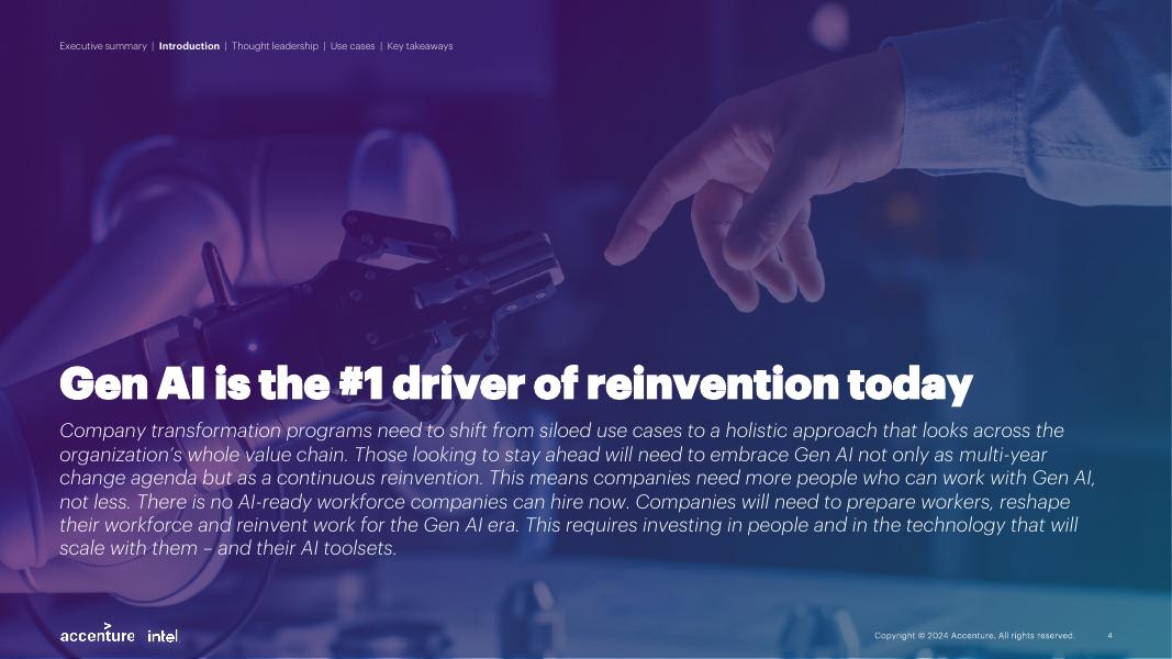埃森哲&英特尔：2024年规模化创新：让员工为人工智能与空间计算就绪研究报告（英文版）_第4页