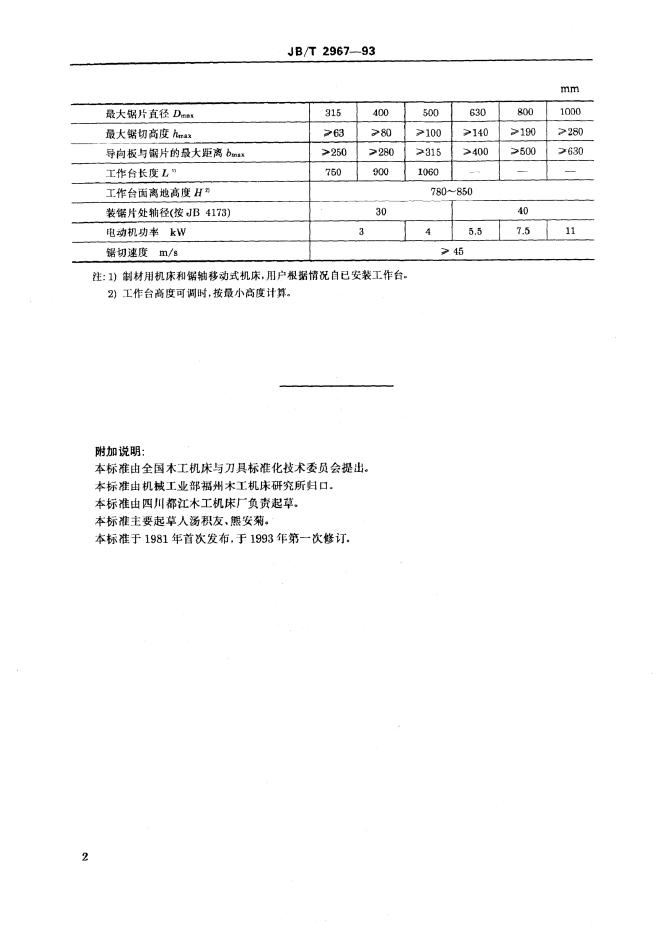 JB/T 2967-1993 标准预览