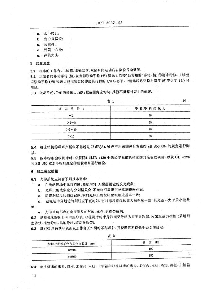 JB/T 2937-1993 标准预览