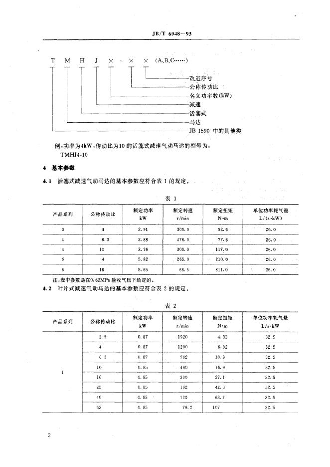 JB/T 6948-1993 标准预览
