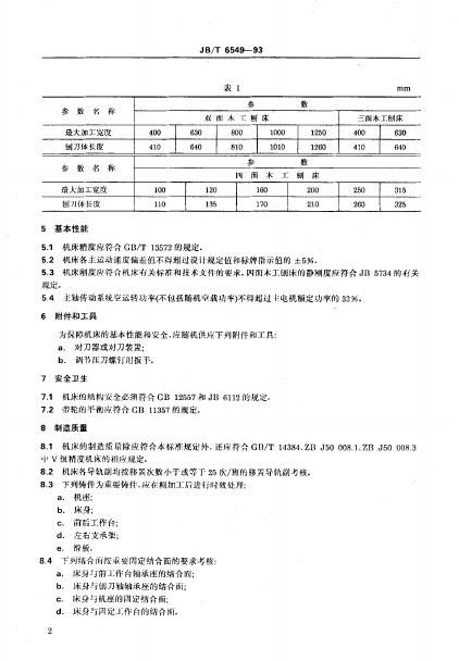 JB/T 6549-1993 标准预览