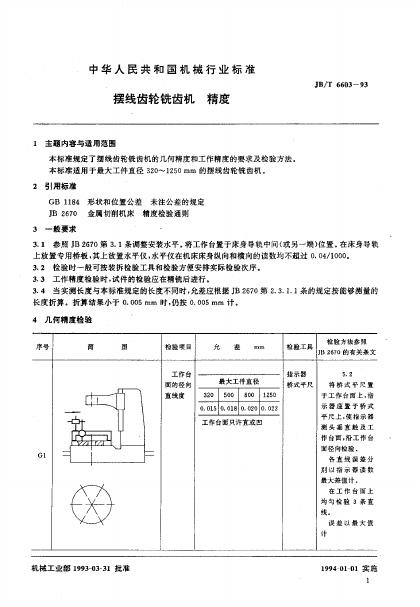 JB/T 6603-1993 标准预览