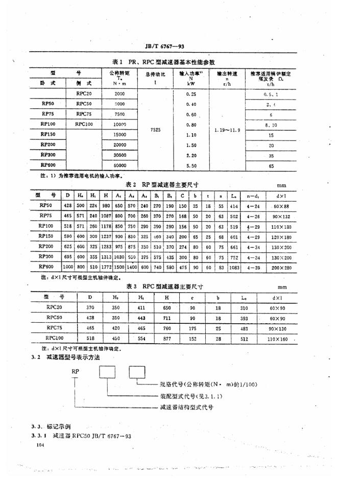 JB/T 6767-1993 标准预览