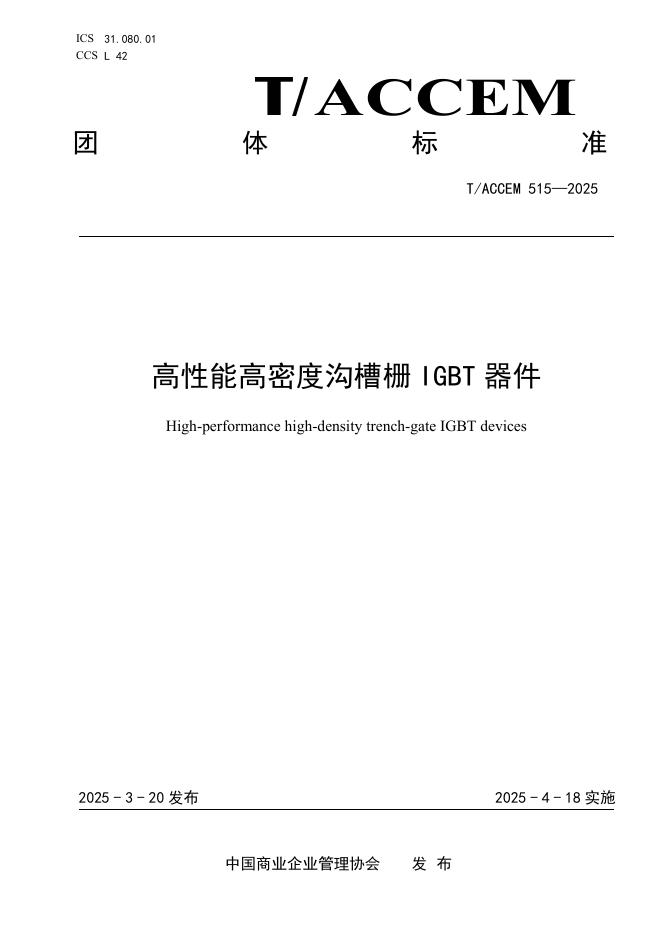 T/ACCEM 515-2025 标准预览
