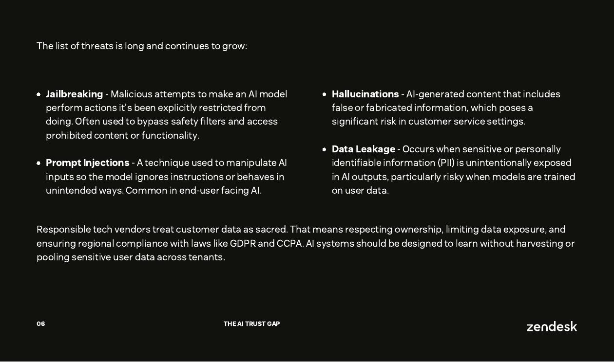 Zendesk：2025年弥合人工智能信任差距：通过负责任的创新建立信心报告（英文版）_第6页