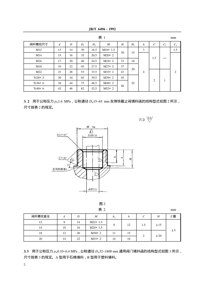 JB/T 6496-1992 标准预览