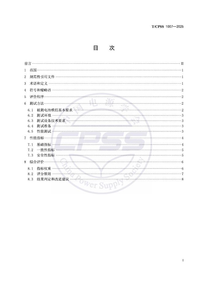 T/CPSS 1007-2025 标准预览