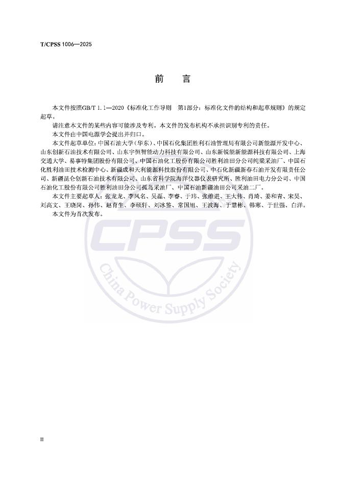 T/CPSS 1006-2025 标准预览