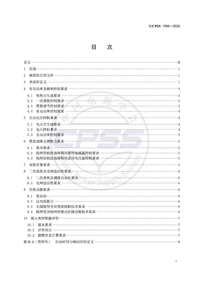 T/CPSS 1005-2025 标准预览