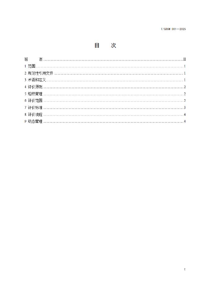 T/SDSW 006-2025 标准预览