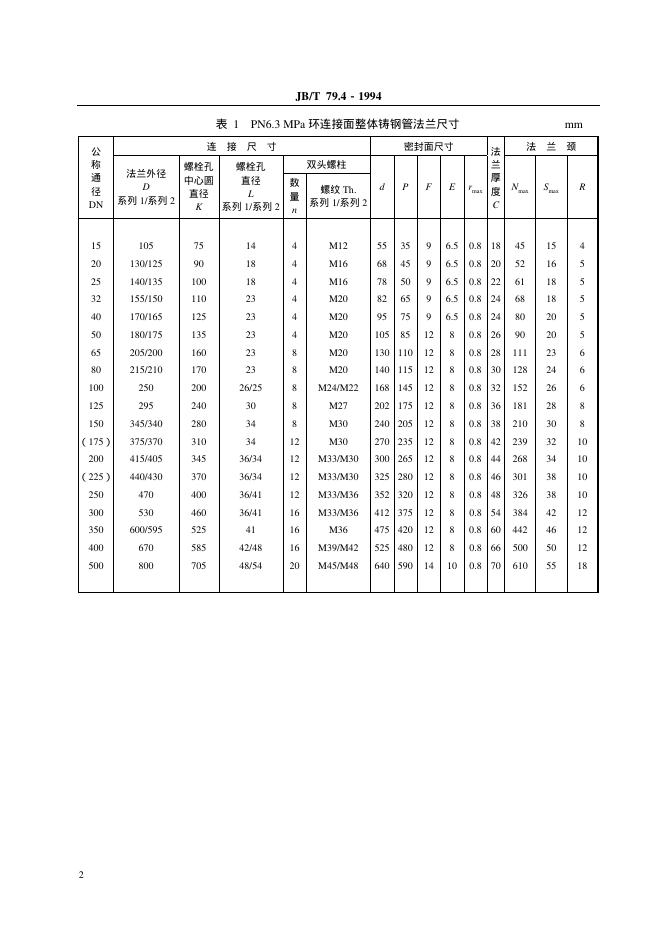 JB/T 79.4-1994 标准预览