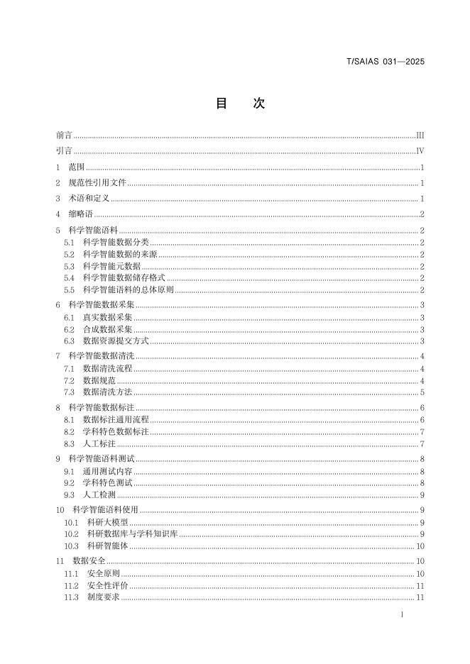 T/SAIAS 031-2025 标准预览