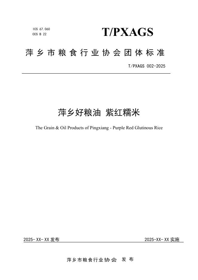 T/PXAGS 002-2025 标准预览