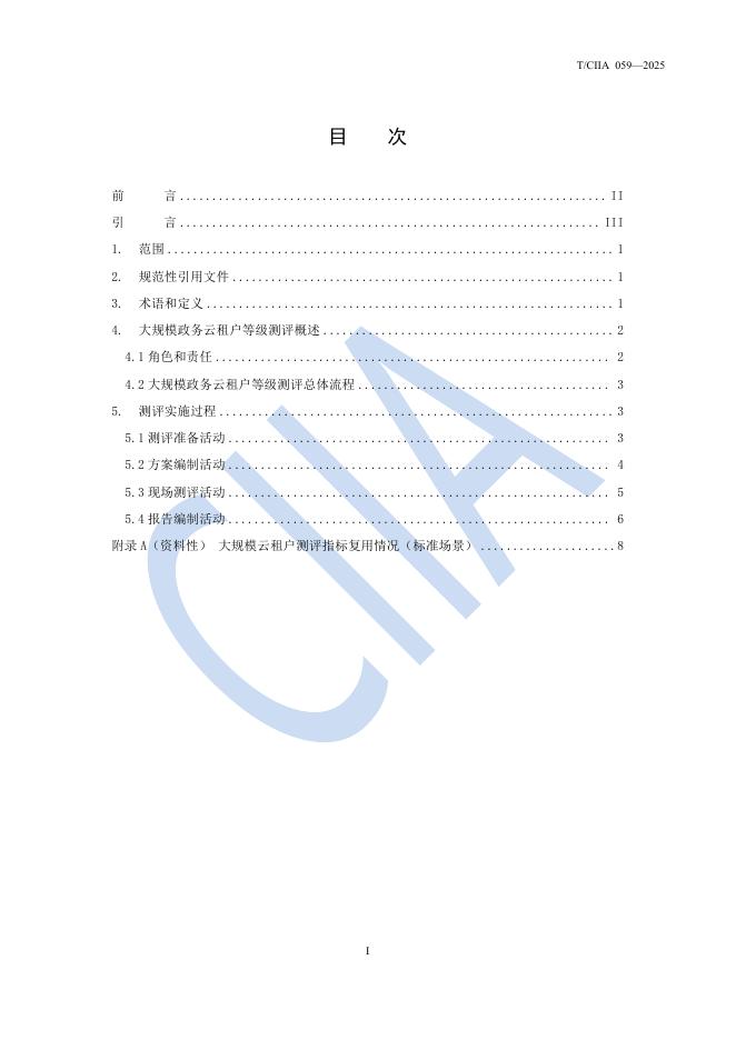 T/CIIA 059-2025 标准预览