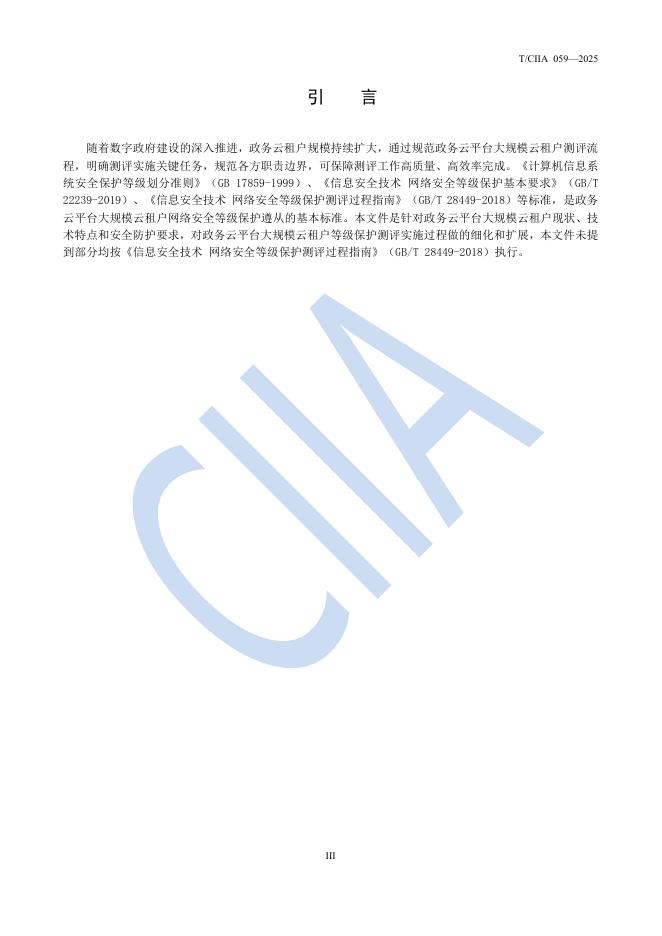 T/CIIA 059-2025 标准预览