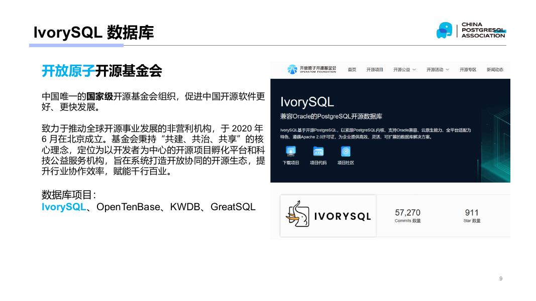 严少安：深度参与IvorySQL开源社区建设的实践与思考_第9页