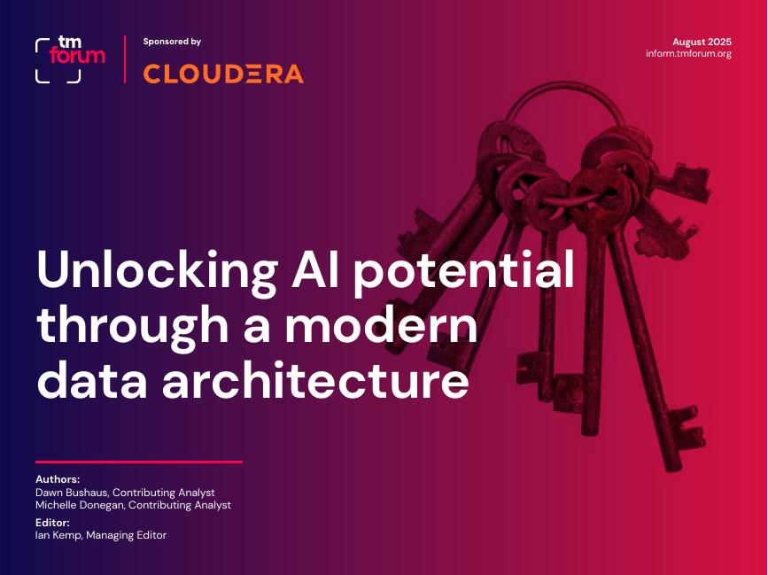 电信管理论坛（TMF）：2025年现代数据架构赋能<em>人工智能</em>（AI）潜力释放研究报告（英文版） 海报
