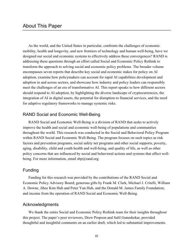 Rand兰德：2025年人工智能与加密技术在金融服务领域中的应用报告：政策概览（英文版）_第3页