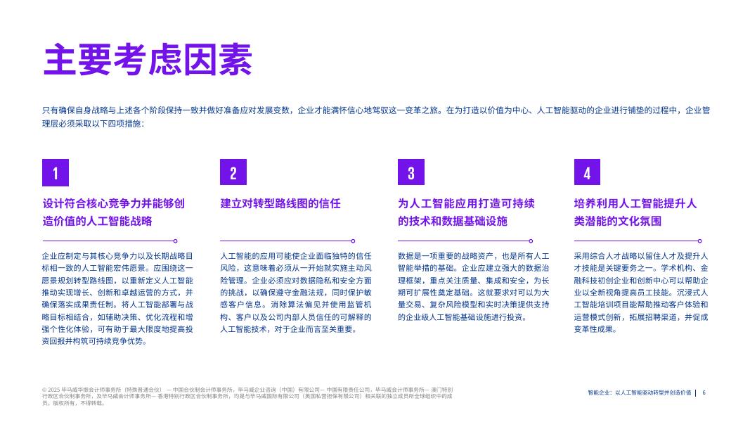 毕马威：2025年智能企业：以人工智能驱动转型并创造价值报告（摘要）_第6页