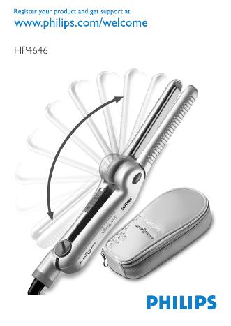 PHILIPS  HP4646  直发器  说明书