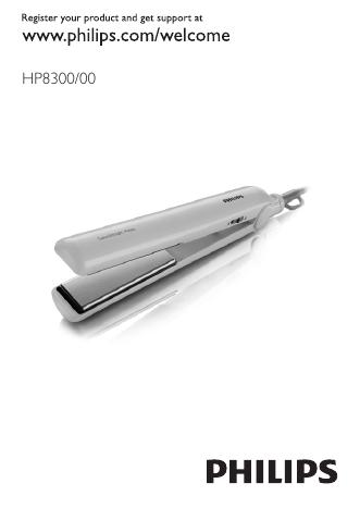 PHILIPS HP8300/00 说明书