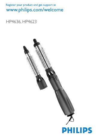 PHILIPS HP4636 HP4623  说明书