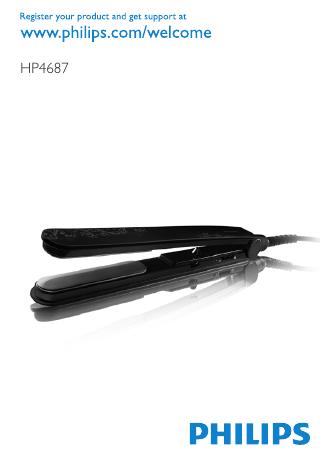 PHILIPS  HP4687 使用说明书