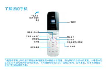 PHILIPS Xenium 9@9 手机 说明书