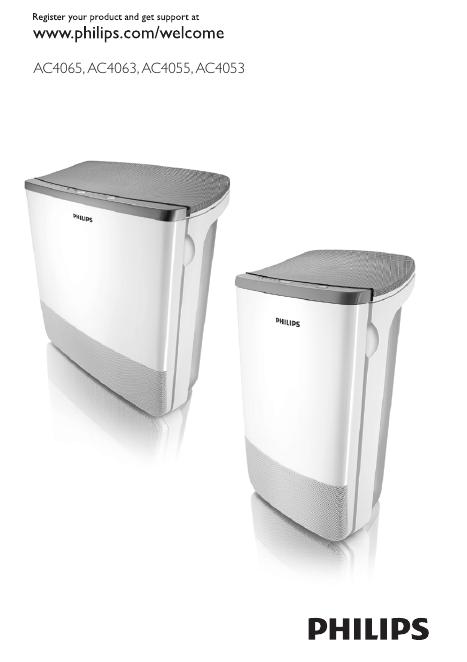PHILIPS 空气净化器持久净化系列 使用说明书
