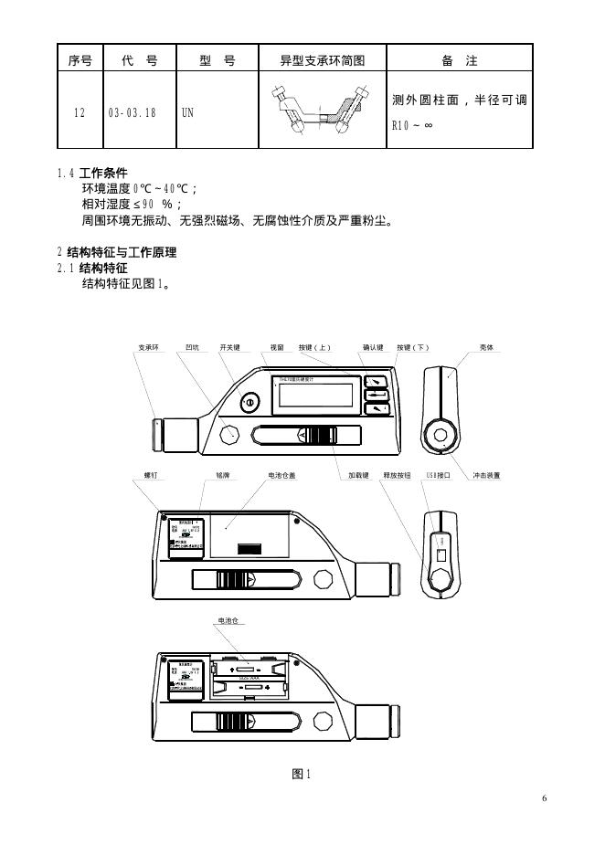 时代TH170 系列里氏硬度仪 使用说明书_第6页