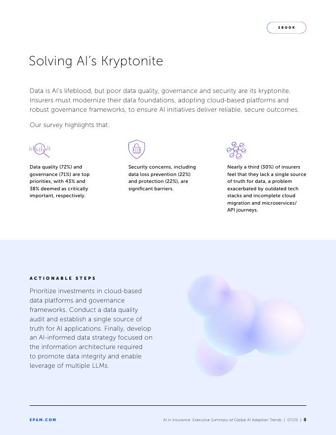EPAM：2025年保险业中的人工智能：全球AI应用趋势执行摘要报告（英文版）_第8页