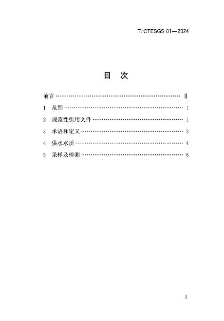 T/CTESGS 01-2024 标准预览