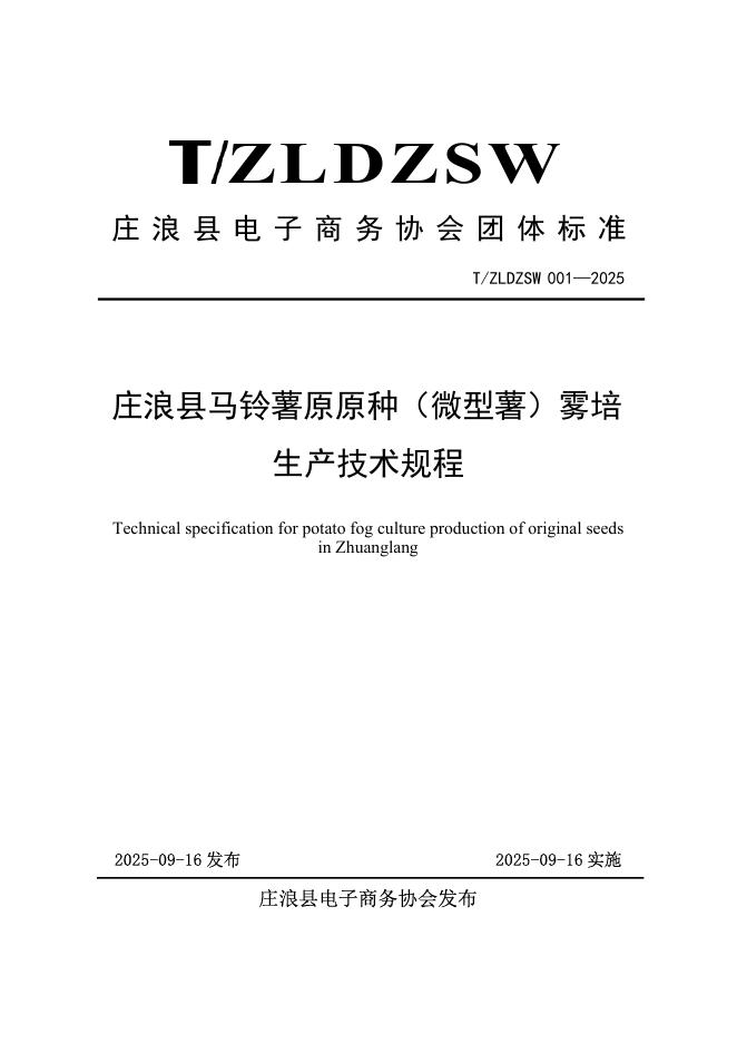 T/ZLDZSW 001-2025 标准预览