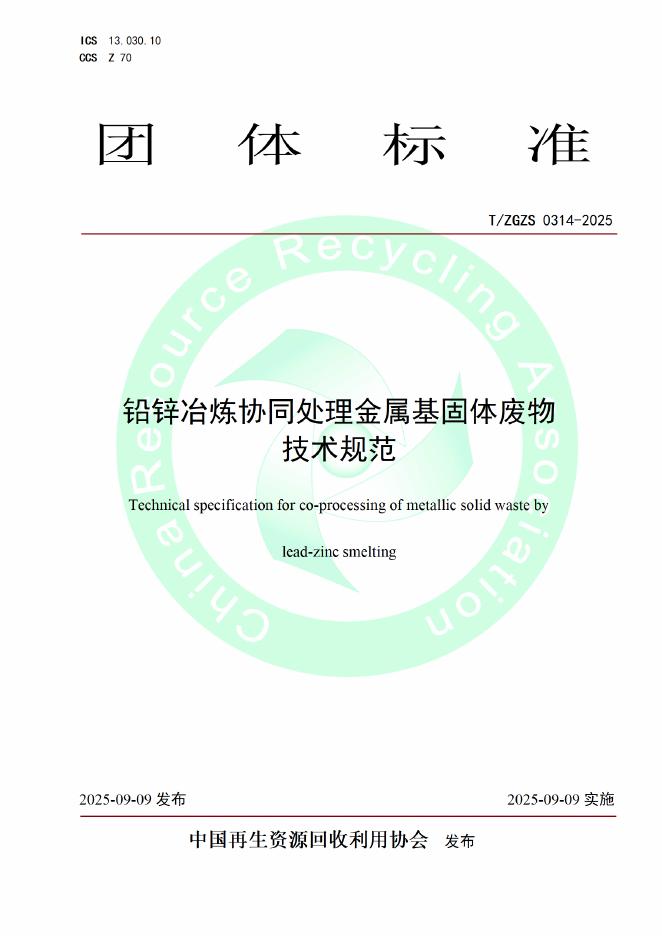 T/ZGZS 0314-2025 标准预览