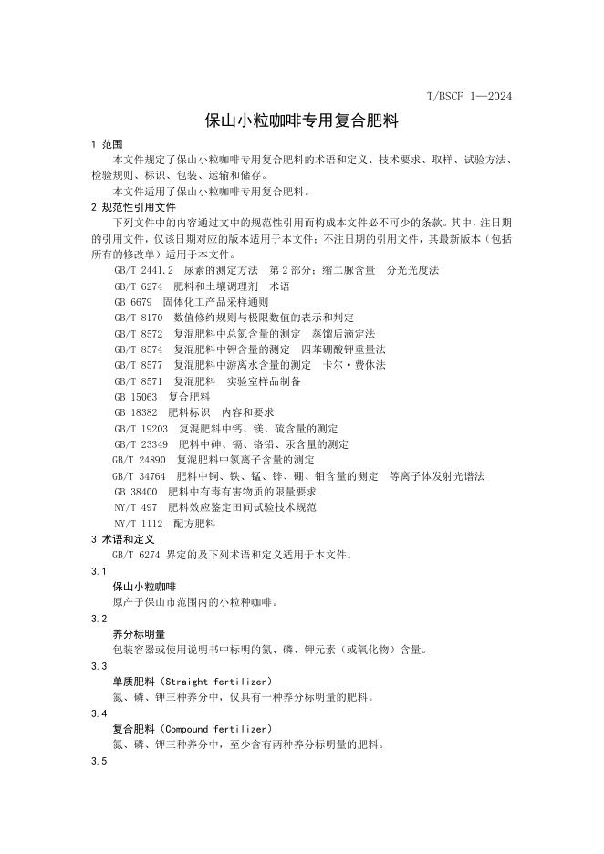 T/BSCIA 1-2024 标准预览