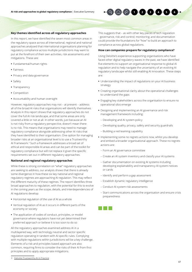 德勤：2024年人工智能风险与全球监管合规路径研究报告（英文版）_第6页