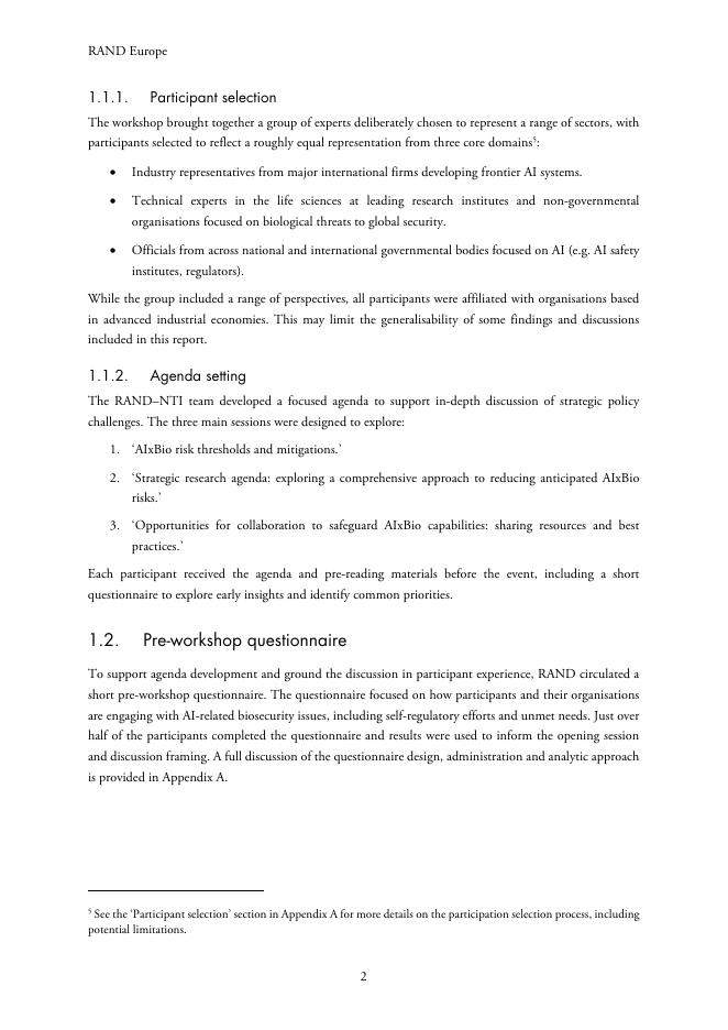 Rand兰德：2025年不确定人工智能（AI）未来下的生物安全治理研究报告（英文版）_第10页