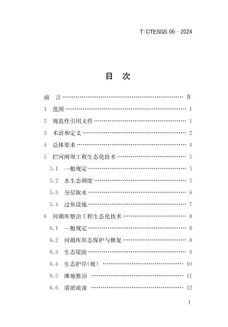 T/CTESGS 06-2024 标准预览