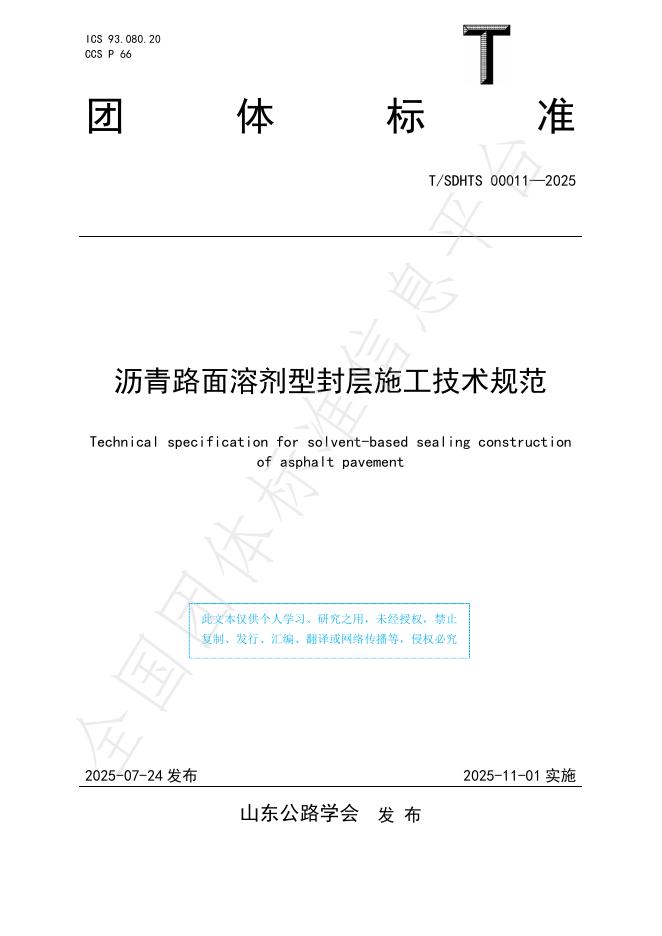 T/SDHTS 00011-2025 标准预览