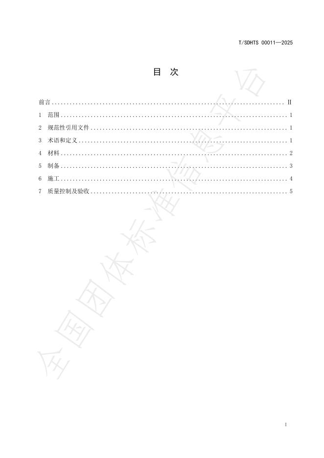 T/SDHTS 00011-2025 标准预览