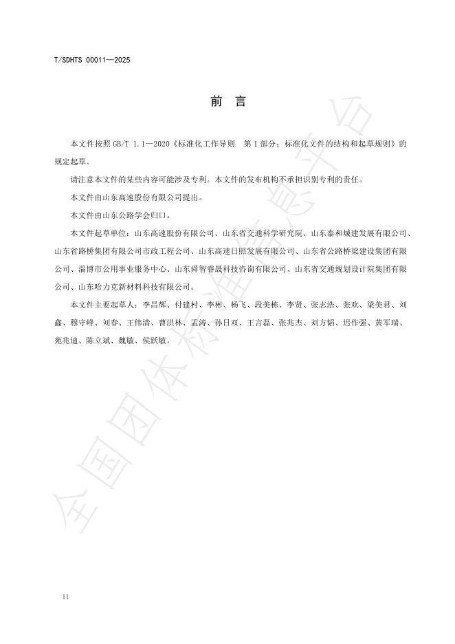 T/SDHTS 00011-2025 标准预览