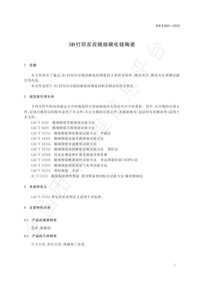 T/CI 960-2025 标准预览