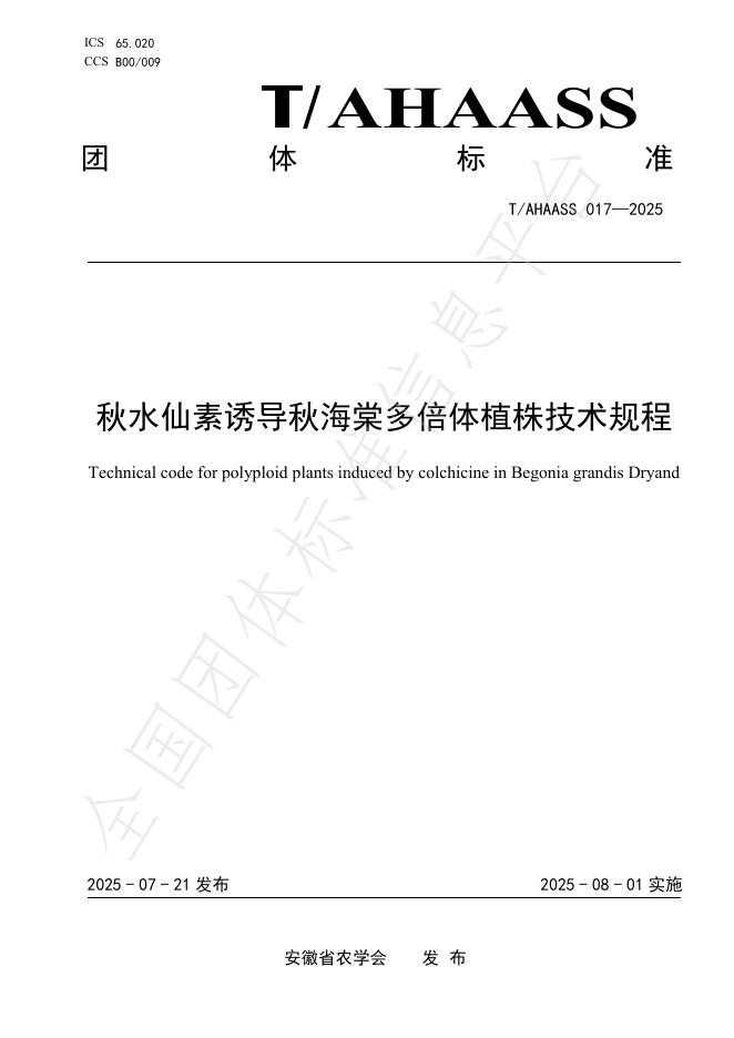 T/AHAASS 017-2025 标准预览