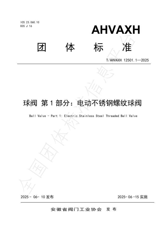 T/AHVAXH 12501.1-2025 标准预览